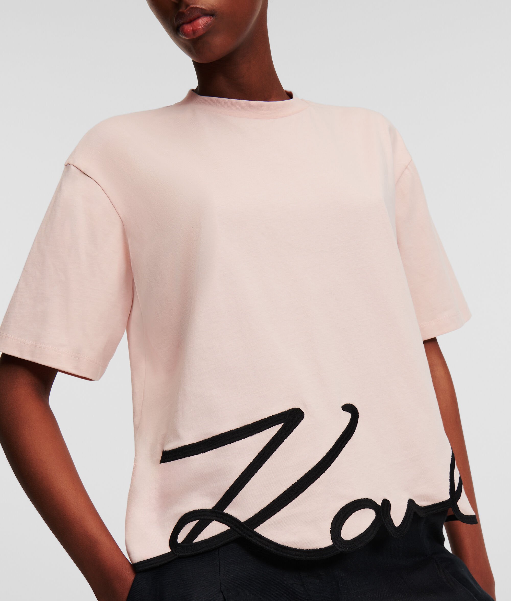 (image for) Pleasant KARL SIGNATURE HEM T-SHIRT